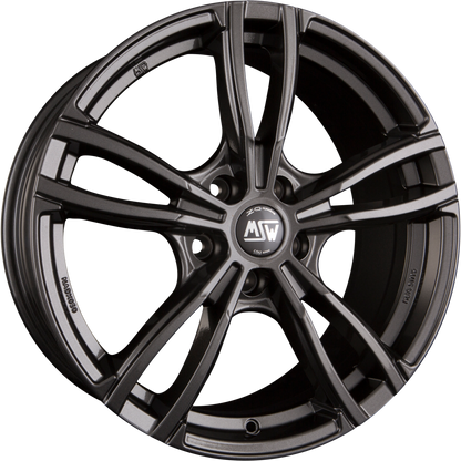 MSW 73 gloss dark grey Alufelge 9x19 Zoll ET44 LK 5x112 ML73.1 – Bild 4
