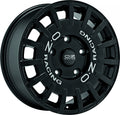 OZ Rally Racing matt black Alufelge 8x18 Zoll ET45 LK 5x112 ML66.46