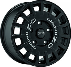 OZ Rally Racing matt black Alufelge 8x18 Zoll ET45 LK 5x112 ML66.46