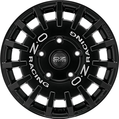 OZ Rally Racing matt black 8x18 ET45 - LK5/112 ML66.46