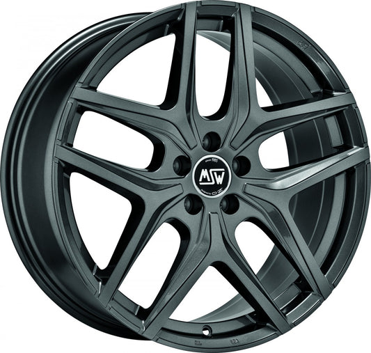 MSW 40 gloss gun metal 8.5x20 ET50 - LK5/108 ML73.1