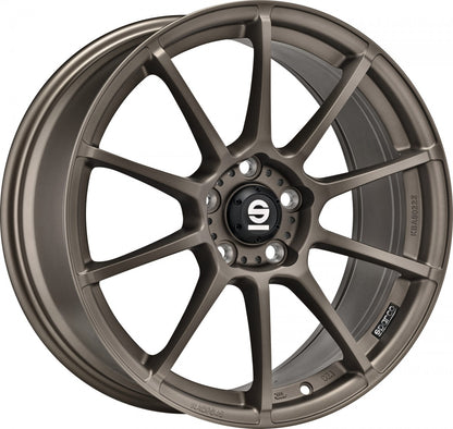 Sparco Assetto Gara matt bronze Alufelge 8x19 Zoll ET45 LK 5x114.3 ML73.1