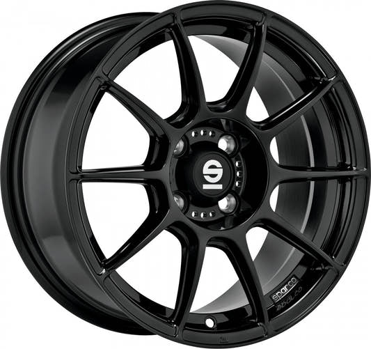 Sparco FF1 gloss black Alufelge