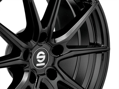 Sparco DRS gloss black 7.5x17 ET35 - LK5/112 ML73.1