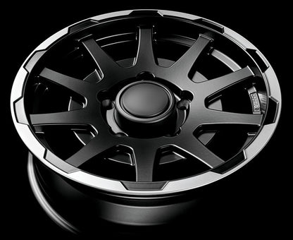 Sparco Dakar matt black lip polished 5.5x16 ET0 - LK5/139.7 ML108.3