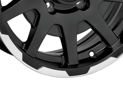 Sparco Dakar matt black lip polished 5.5x16 ET0 - LK5/139.7 ML108.3