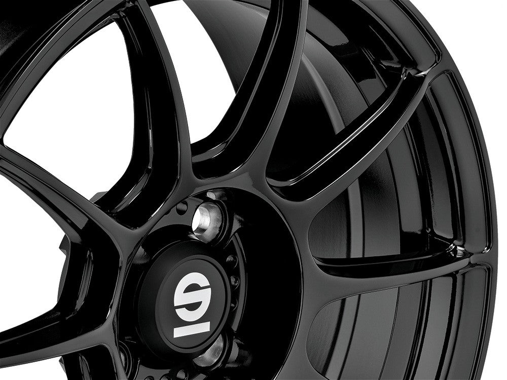 Sparco FF1 gloss black 7x17 ET33 - LK4/100 ML63.3