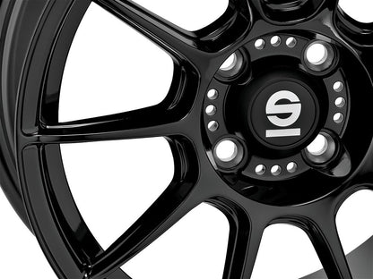 Sparco FF1 gloss black Alufelge – Bild 3
