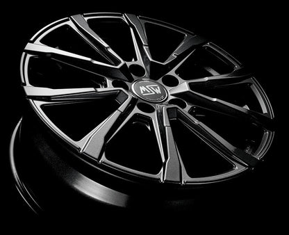 MSW 79 gloss dark grey Alufelge 7x17 Zoll ET51 LK 5x100 ML57.06 – Bild 3