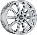 MSW 79 full silver Alufelge 7x17 Zoll ET34 LK 5x112 ML66.6