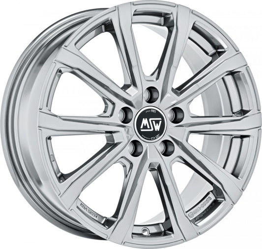 MSW 79 full silver 7.5x18 ET49 - LK5/108 ML65.06