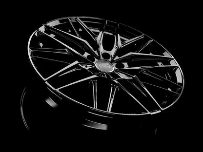 MSW 50 gloss black 8.5x20 ET45 - LK5/108 ML73.1