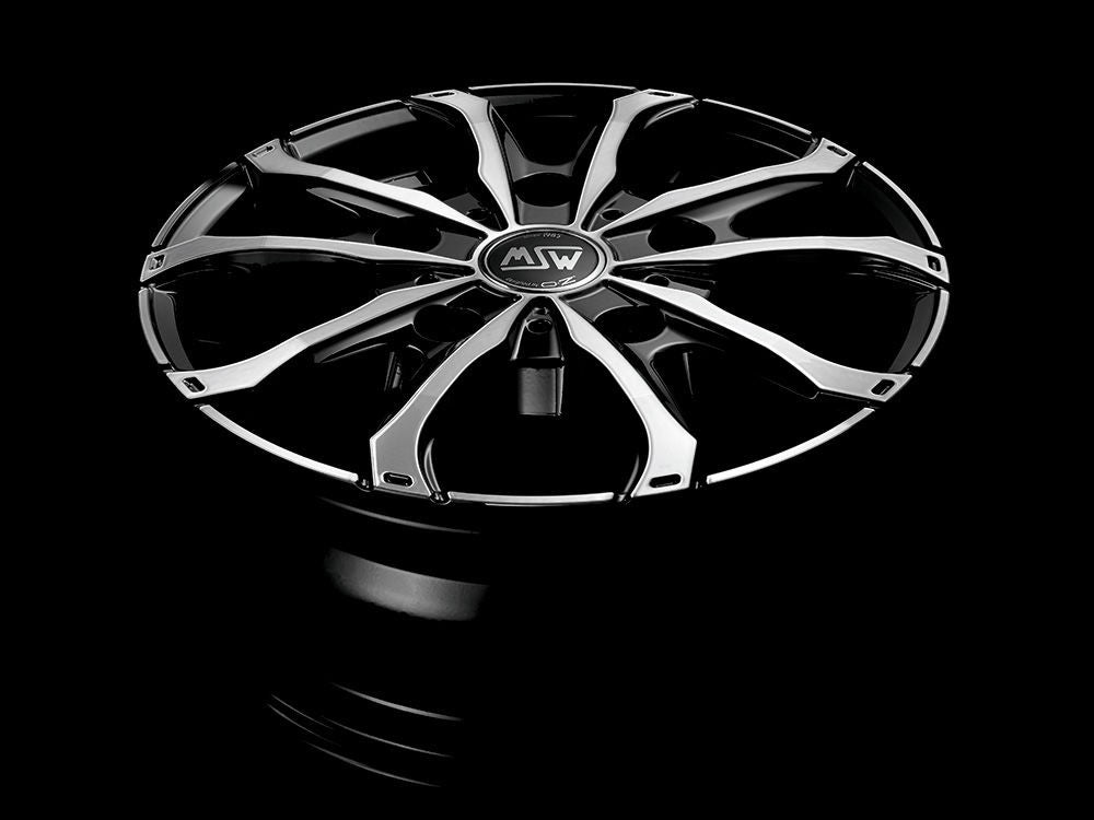 MSW 48 Van gloss black full polished Alufelge 7x17 Zoll ET55 LK 5x120 ML65.06 – Bild 3