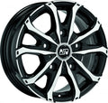 MSW 48 Van gloss black full polished Alufelge 7x17 Zoll ET68 LK 5x130 ML78.1