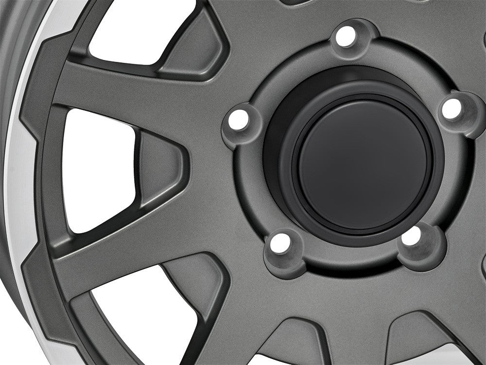 Sparco Dakar matt dark graphite lip polished 5.5x16 ET5 - LK5/139.7 ML108.3