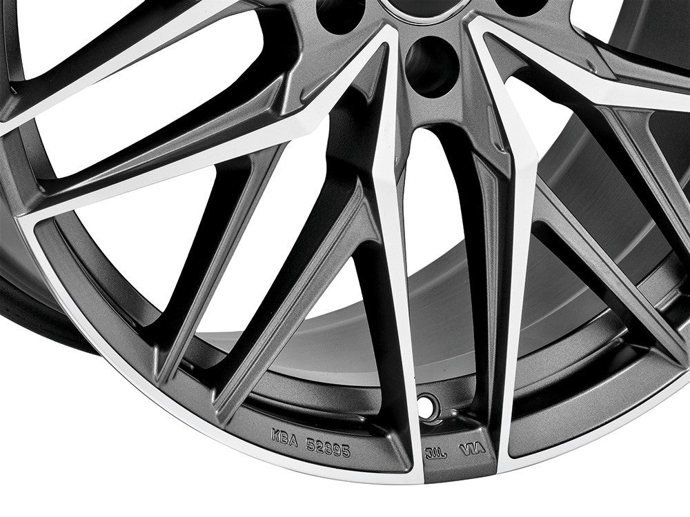 MSW 50 gun metal poliert Alufelge 8x19 Zoll ET27 LK 5x112 ML73.1 – Bild 4