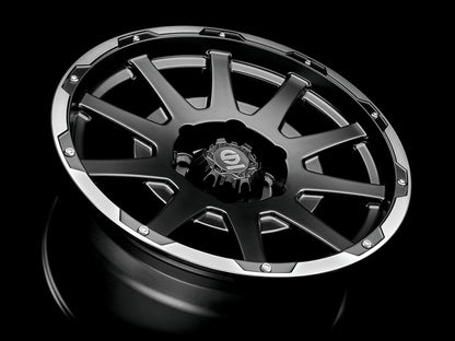 Sparco Dakar matt black lip polished + rivets 8.5x17 ET25 - LK5/120 ML65.06