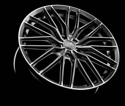 OZ Gran Turismo HLT star graphite diamond lip Alufelge 9.5x20 Zoll ET25 LK 5x112 ML75 – Bild 4