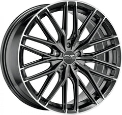 OZ Gran Turismo HLT star graphite diamond lip Alufelge 10x20 Zoll ET25 LK 5x112 ML75