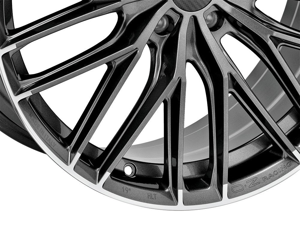 OZ Gran Turismo HLT star graphite diamond lip Alufelge 10x20 Zoll ET35 LK 5x112 ML75 – Bild 6