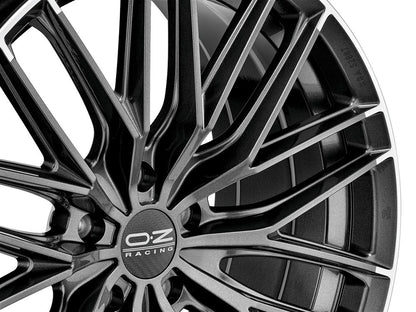 OZ Gran Turismo HLT star graphite diamond lip Alufelge 10x20 Zoll ET47 LK 5x112 ML75 – Bild 7