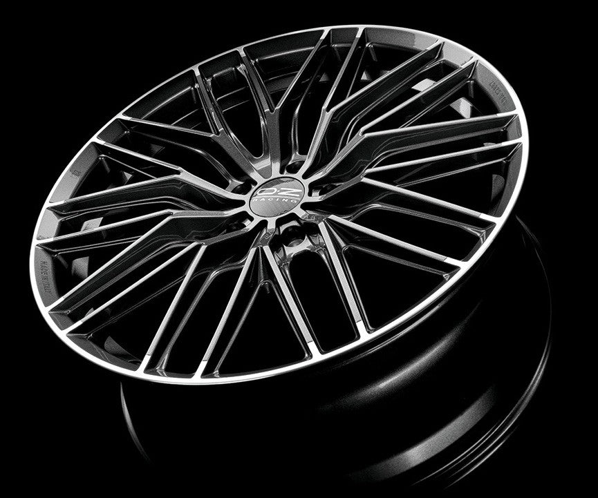 OZ Gran Turismo HLT star graphite diamond lip Alufelge 11x20 Zoll ET20 LK 5x112 ML75 – Bild 3