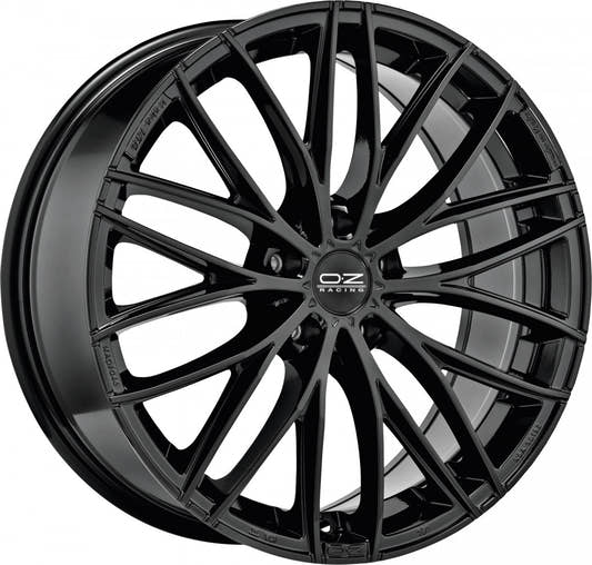 OZ Italia 150 gloss black Alufelge 7x17 Zoll ET42 LK 4x100 ML68