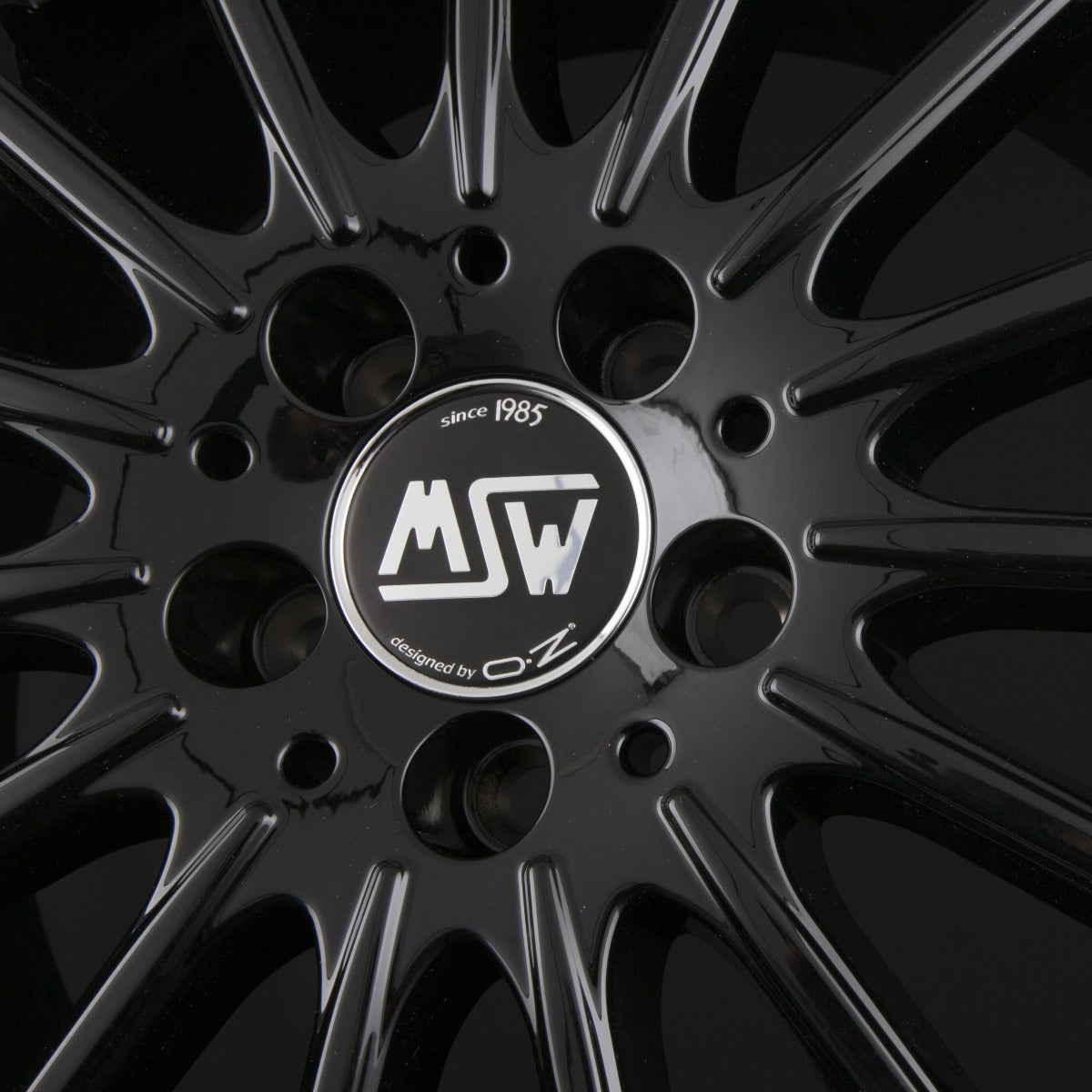 MSW 30 gloss black diamond lip Alufelge 9x18 Zoll ET49 LK 5x112 ML66.46 – Bild 6