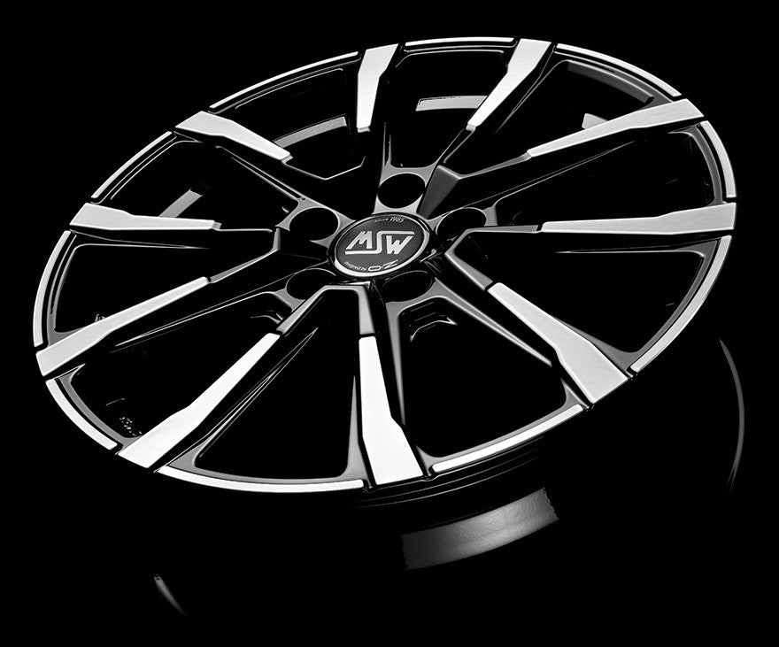 MSW 79 gloss black full polished Alufelge 7x17 Zoll ET42 LK 5x112 ML66.56 – Bild 3