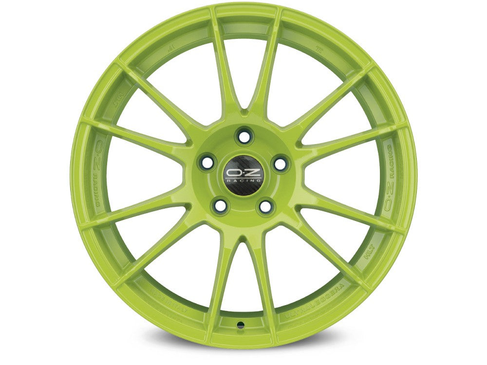OZ Ultraleggera HLT acid green Alufelge 9x19 Zoll ET46 LK 5x120 ML67.06 – Bild 2