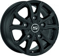 MSW 48 Van matt black Alufelge 7x16 Zoll ET39 LK 5x108 ML65.06