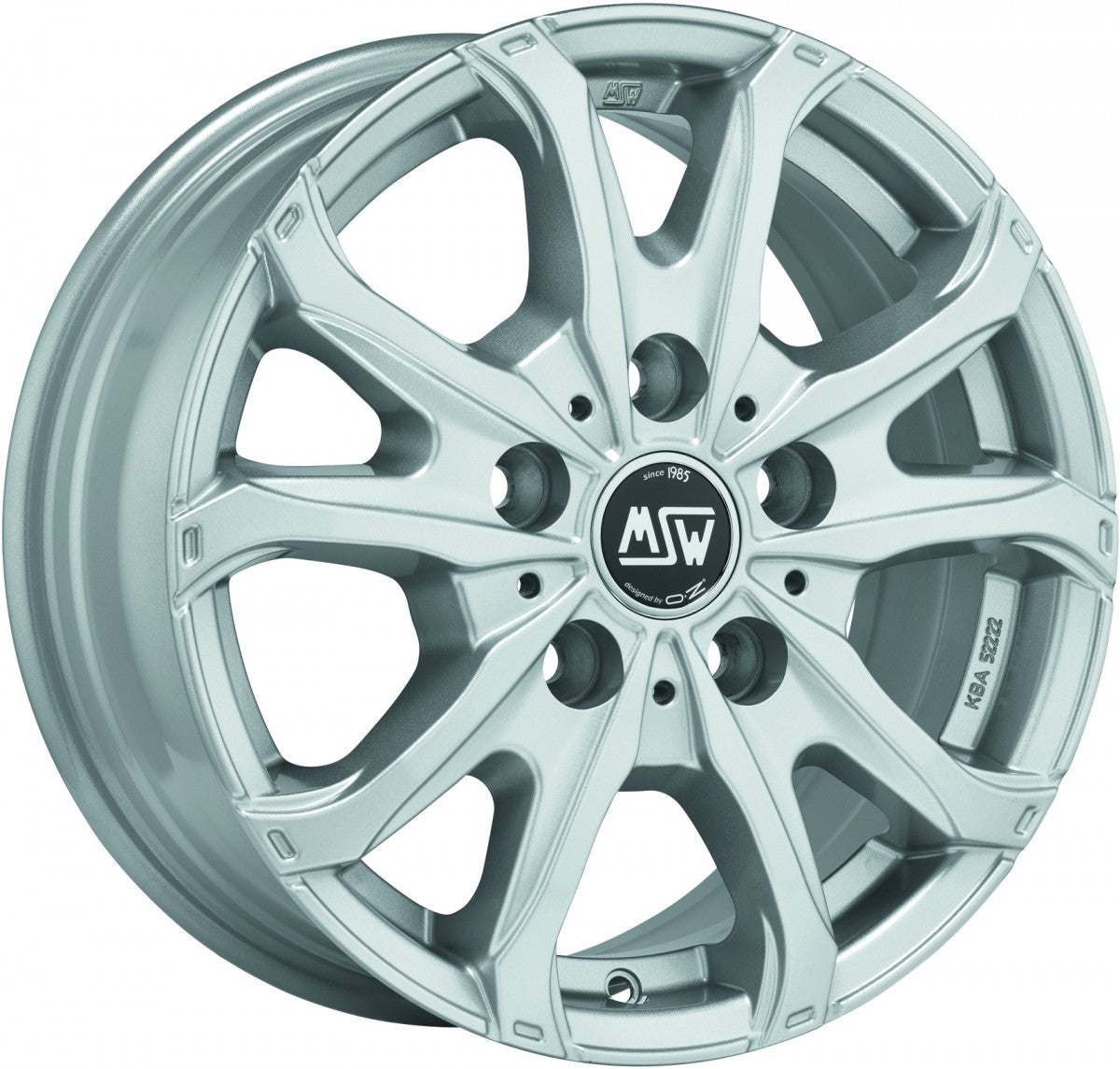 MSW 48 Van full silver 7x16 ET46 - LK5/108 ML65.06