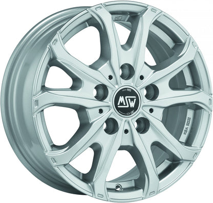 MSW 48 Van full silver 7x16 ET46 - LK5/108 ML65.06