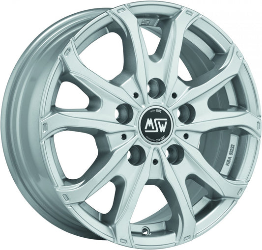 MSW 48 Van full silver 7x16 ET46 - LK5/108 ML65.06