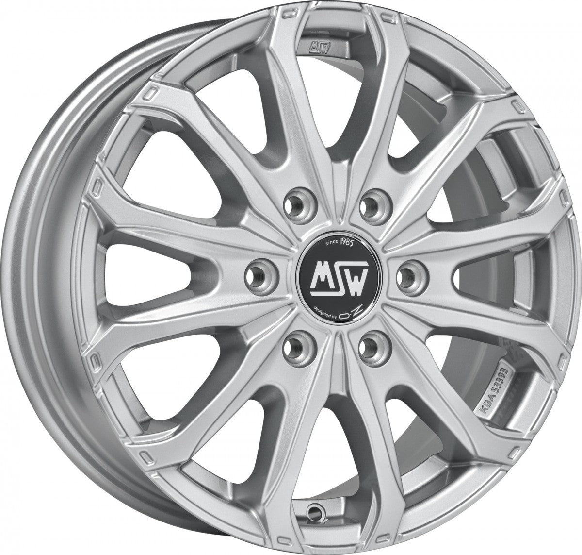 MSW 48 Van full silver 7x16 ET46 - LK5/108 ML65.06