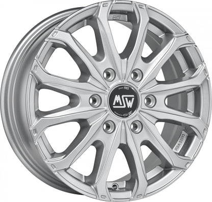 MSW 48 Van full silver 7x16 ET46 - LK5/108 ML65.06