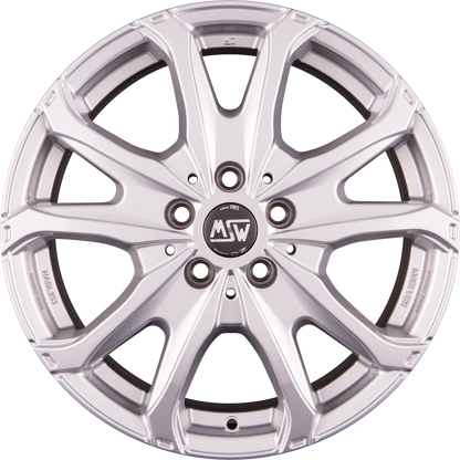 MSW 48 Van full silver Alufelge 7x16 Zoll ET51 LK 5x120 ML65.06 – Bild 7