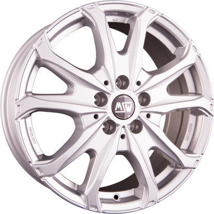 MSW 48 Van full silver Alufelge 7x16 Zoll ET51 LK 5x120 ML65.06 – Bild 8
