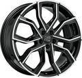 MSW 41 gloss black full polished Alufelge 8x19 Zoll ET45 LK 5x114.3 ML73.1