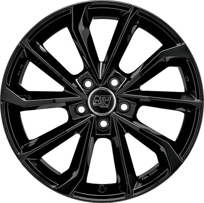 MSW 42 gloss black 7.5x17 ET40 - LK5/114.3 ML73.1