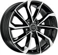 MSW 42 gloss black full polished Alufelge 8x18 Zoll ET35 LK 5x110 ML65.06