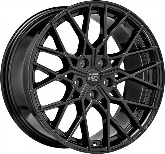 MSW 74 gloss black 8.5x18 ET37 - LK5/120 ML72.56