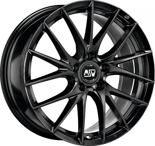 MSW 29 gloss black 8.5x19 ET43 - LK5/112 ML73.1