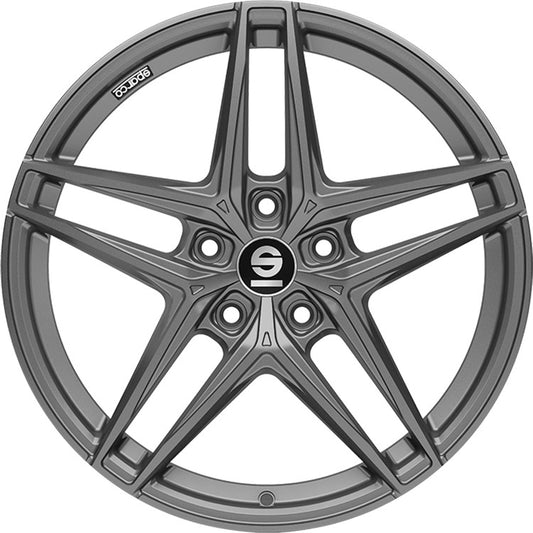 Sparco Record matt graphite 8x19 ET49 - LK5/112 ML73.1