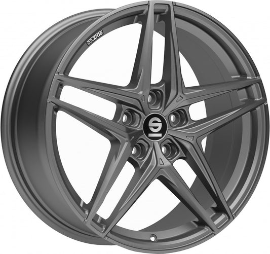 Sparco Record matt graphite 8.5x19 ET30 - LK5/112 ML73.1