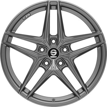 Sparco Record matt graphite 8.5x19 ET50 - LK5/112 ML73.1