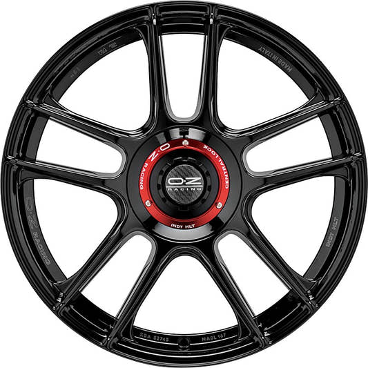 OZ Indy HLT gloss black Alufelge 8.5x20 Zoll ET40 LK 5x114.3 ML75