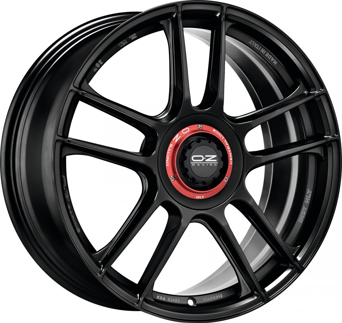 OZ Indy HLT gloss black 8x18 ET35 - LK5/112 ML75