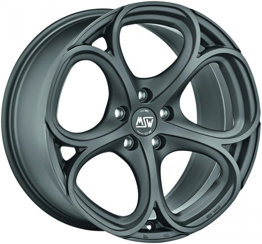 MSW 82 matt gun metal 8x18 ET35 - LK5/110 ML65.06