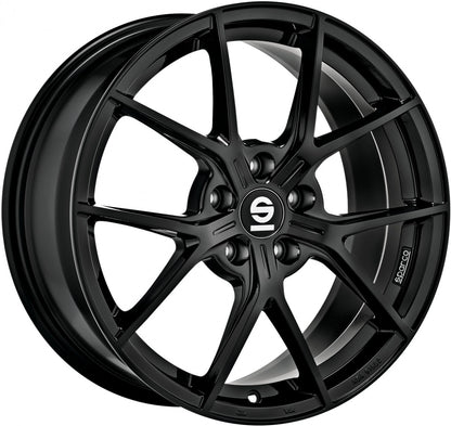 Sparco Podio gloss black 8x18 ET45 - LK5/114.3 ML73.1